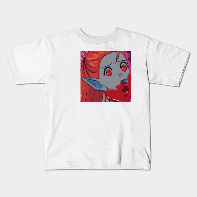 Tiff Kids T-Shirt by TheMaul